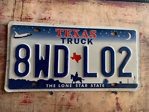 Oldtimer Kfz Kennzeichen Texas Truck 8WD L02 - Bild 1 von 2