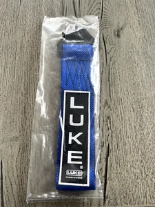 LUKE Tow Strap Rope Towing Eye Pull Hook Track Car - Blue - Picture 1 of 1