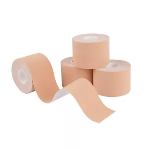 NEW IN BOX Kinesiology Tape, Uncut 5cm (W) x 5m (L) 6 Rolls Breathable - Picture 1 of 6