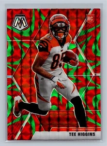 2020 Panini Mosaic Tee Higgins RC Prizm Reactive Green Rookie #213 - Picture 1 of 2