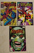 Sleepwalker 5, 6 and 19 Marvel Comics 1991 Web of Confusion Part 1 & Part 2 of 2