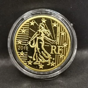 10 CENTS EURO BE 2016 BELLE EPREUVE FRANCE 7500 EX. / SOUS CAPSULE / EUROS PROOF - Picture 1 of 3