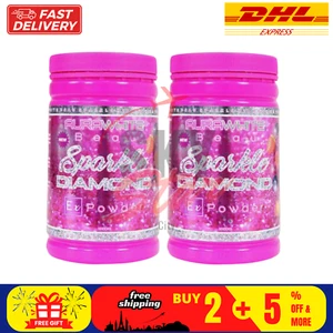 2 X Aura White Beauty Sparkle Diamond Ex Powder 1000g Skin Collagen DHL EXPRESS - Picture 1 of 10