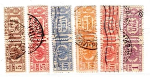 FRANCOBOLLI ITALIA REGNO - 1927- 1932 - PACCHI POSTALI USATI - Foto 1 di 2