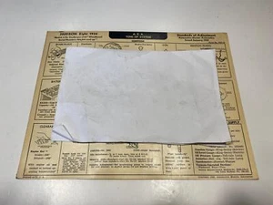 1934 Hudson Eight Model LTS Challenger 116” AEA Tune Up System card - Picture 1 of 2