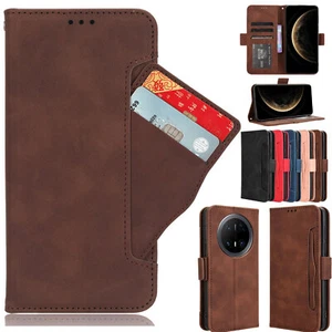 For Huawei Mate 70 Pro, Separable Card Slot Flip Leather Stand Wallet Case Cover - Picture 1 of 28