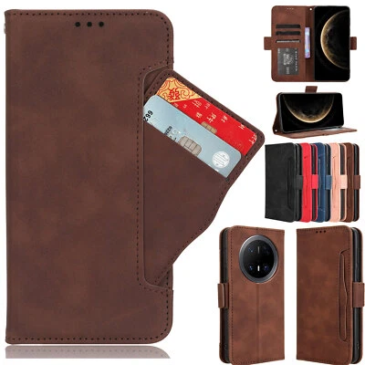 For Huawei Mate 70 Pro, Separable Card Slot Flip Leather Stand Wallet Case Cover - Image 1 of 4