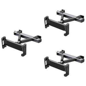 3 PCS Rear Seat Mobile Phone Holder Tablet Clamp Portable Car Headrest - Afbeelding 1 van 12