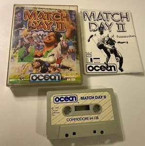 Jon Ritman's Match Day II Commodore 1987 CBM 64/128 Cassette - Ocean - Picture 1 of 3