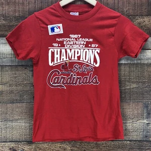 St Louis Cardinals 1987 National League Eastern Division Champions Shirt L 14-16 - Bild 1 von 8
