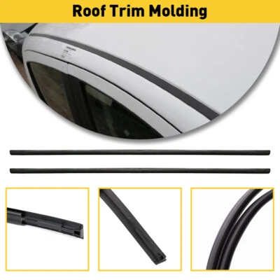 Moldura de goma para techo izquierdo+derecho de auto para Toyota Yaris Hatchback 2006-2016 EE. UU. Foto 1 de 4
