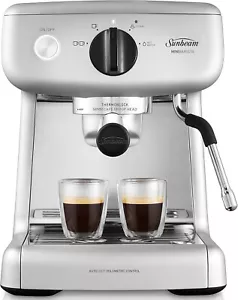 Sunbeam Mini Barista Espresso Coffee Machine Silver EM4300S Brand New - Picture 1 of 6