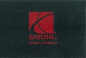 1996 Saturn Owner Manual User Guide Reference Operator Book Fuses Fluids - Picture 1 of 1