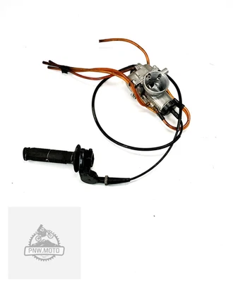 Honda CR125R CR 125R 1994 90-97 OEM Keihin PJ carburador conjunto de acelerador de combustible Foto 1 de 4