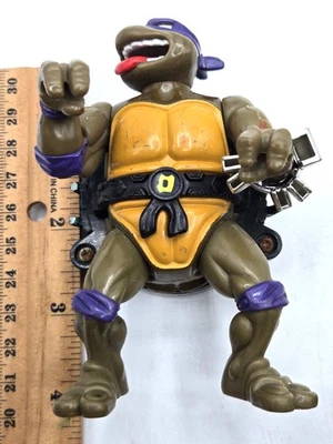 4 Teenage Mutant Ninja Turtles Action Figure Toys Viacom Playmates Xtra Acessori - Image 1 of 4
