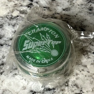 Vintage Champion Super Top YoYo Verde Nuevo Antiguo Stock 8a - Imagen 1 de 3