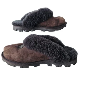 UGG Damen Gr. 8 Coquette Slipper Pantoletten 5125 schokobraun - Bild 1 von 8