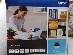 Brother QL-600B Label Printer Spares or Repair - Afbeelding 1 van 5