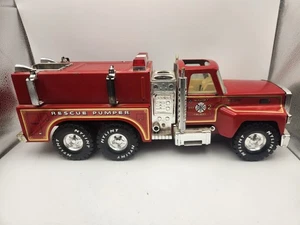 Vintage. NYLINT RESCUE PUMPER FEUERWEHRAUTO. Über 16 cm lang. - Bild 1 von 13