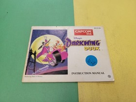 INSTRUCTION MANUAL ONLY Disney's Darkwing Duck ☆☆ (No game) NES Nintendo