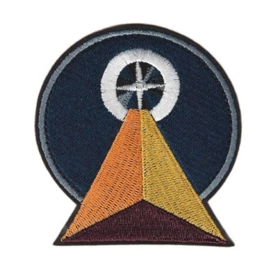 STAR TREK VULCAN IRON ON PATCH 3.15" IDIC Symbol Kol-Ut-Shan Embroidered - Image 1 of 2