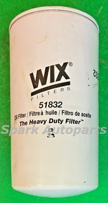 New Engine Oil Filter WIX 51832 For FIAT, FIAT-ALLIS, YANMAR - Изображение 1 из 3
