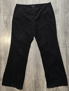 Pantalones Ann Taylor Pana Bootcut Clásicos Viaje Negros Para Mujer Talla 12 (34X32) - Imagen 1 de 8