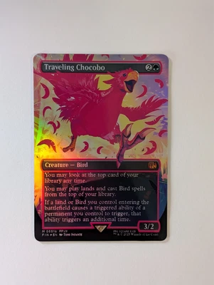 Set of 6 Foil Traveling Chocobo Cards | Final Fantasy Inspired | MTG Fan-Made - Image 1 of 4