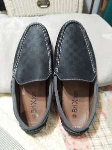 Zapatos Mocasines Brixton Dupe Or Look Likes Sin Cordones Negros Talla 10 Para Hombre’s  - Imagen 1 de 7
