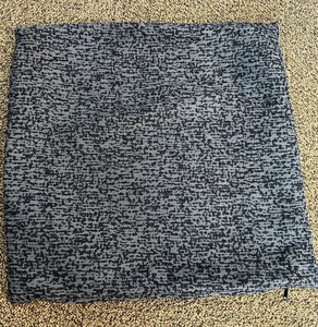 Restoration Hardware Pillow Cover 20X20 Inches Square Blue Textured - Picture 1 of 3