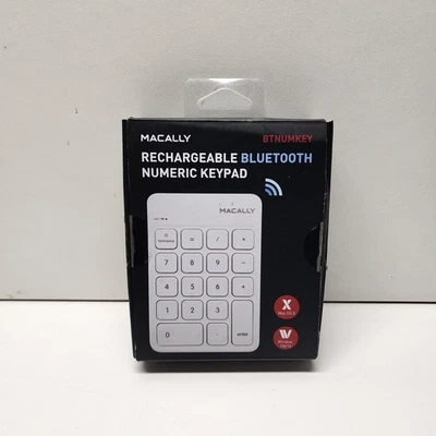 Macally BTNUMKEY Bluetooth Number Pad for Laptop, Apple, Mac, iMac, MacBook  - Image 1 of 3