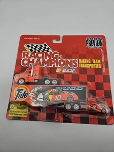 1996 Racing Champions NASCAR Tide #10 Ricky Rudd Transporter 1:64 Anteprima... - Foto 1 di 4