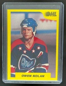 1989-90 7th Inning Sketch OHL Owen Nolan #180 - Picture 1 of 10