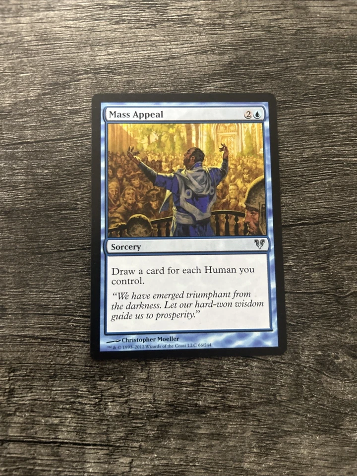 MTG 1x Mass Appeal x1 LP Avacyn Restored - Image 1 of 1