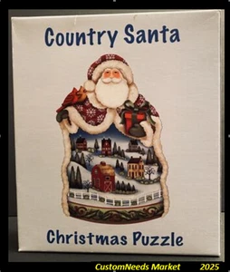 "Country Santa Christmas Puzzle" de Current Charming Santa (50% de costo de envío) - Imagen 1 de 1