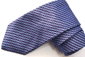 Cravatta collo uomo BROOKS BROTHERS BLU W: 3 1/2" BY L: 59" MADE IN USA - Foto 1 di 3