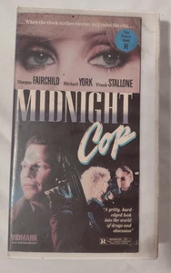 MIDNIGHT COP- (VHS 1988)- HARD BOX- THRILLER- MORGAN FAIRCHILD- MICHAEL YORK - Picture 1 of 8