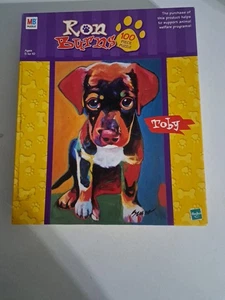 Vintage 1999 MB Hasbro Ron Burns 100 Teile Toby Dog Puzzle - Bild 1 von 3