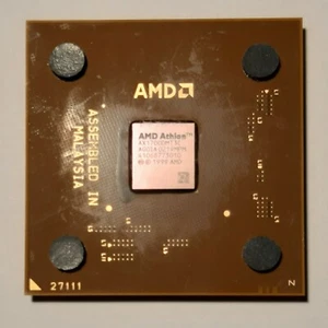 CPU PROCESSORE AMD ATHLON XP 1700+ AX1700DMT3C SOCKET-A 462 1.47GHZ 1447MHZ - Foto 1 di 2