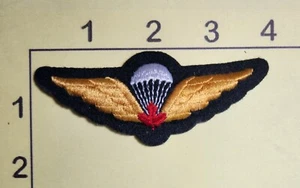 Paratrooper Patch RCAF Royal Canadian Air Force Padded Wings Maple Leaf Canada - Picture 1 of 1