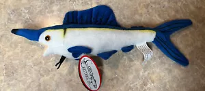 NEW CABIN CRITTERS 10" SAILFISH SAIL FISH PLUSH STUFFED FISH / ANIMAL TOY - Picture 1 of 3