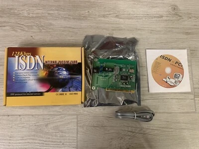 ISDN Internal Passive Card 128Kbps NEW CAPI 2.0 Compatible - Image 1 of 4