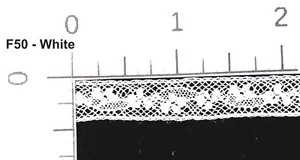 Vintage Französische Val Spitze. Baumwolle.  Auswahl 1 - Made in France, Preis pro Yard. - Bild 1 von 25