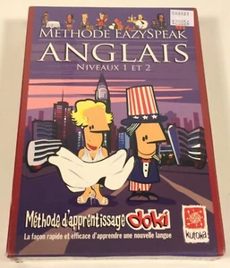 Methode Eazyspeak Anglais Niveaux 1 & 2 - CD-Rom Ludo-Educatif - PC/Mac- New - Picture 1 of 5