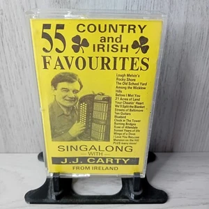 55 COUNTRY AND IRISH FAVOURITES JJ CARTY TAPE ALBUM - RARE RETRO VINTAGE MUSIC - Picture 1 of 4