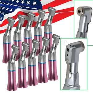 1-10x NSK Style Dental Slow Low Speed Handpiece Contra Angle Pink Yabang - Picture 1 of 18