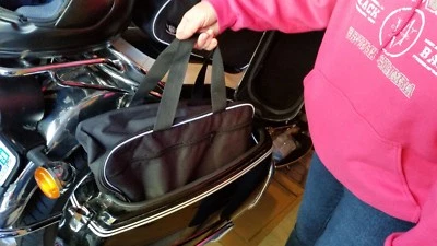 Bolsas interiores moto Guzzi California 2009 de colección Foto 1 de 4
