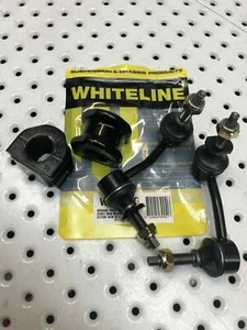 GENUINE WHITELINE H-DUTY FRONT SWAY BAR D BUSH & LINK KIT FALCON BA BF RTV UTE - Foto 1 di 4