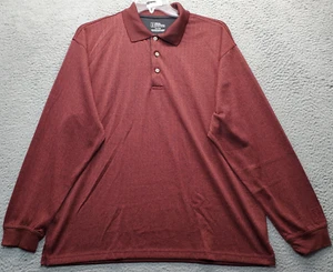 PGA TOUR Golf Polo Shirt Men XL Multi Performance Stretch Relaxed Collar Popover - Picture 1 of 8