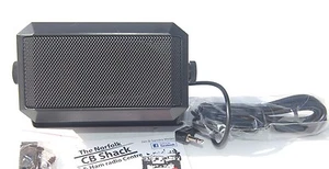 Haut-parleur d'extension externe radio CB 5 W, câble 2 m, prise jack 3,5 mm - Photo 1/4